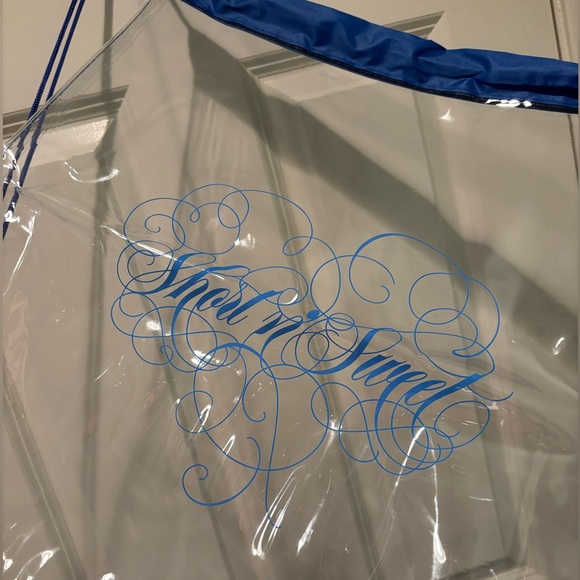 Short n Sweet Tour VIP Clear Drawstring Bag - Picture 2 of 4